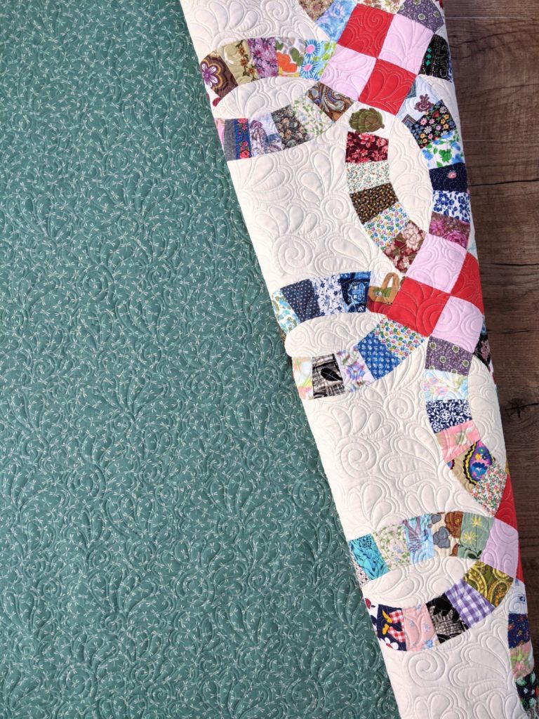 Two Methods for sewing a Double Wedding Ring Quilt