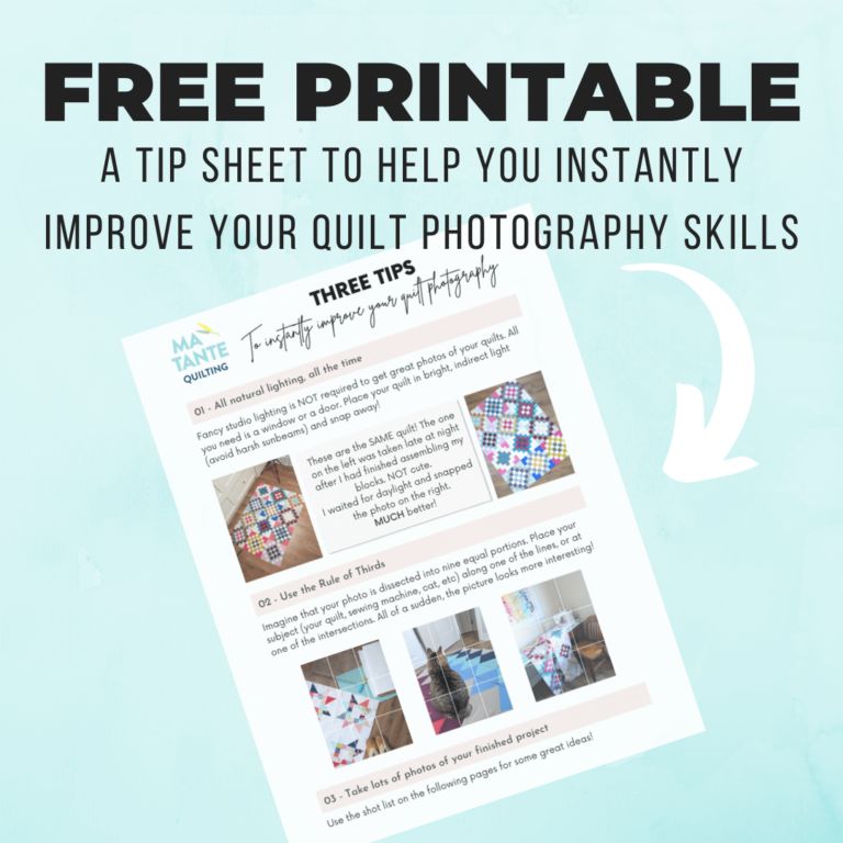 Why I'm starting a long arm quilting business Ma Tante Quilting