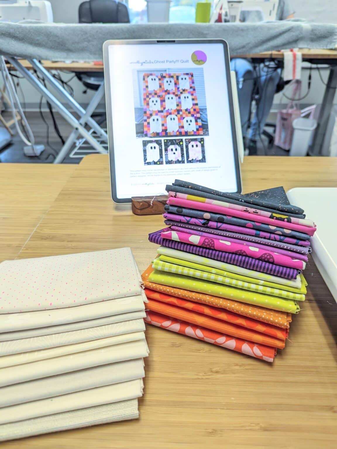 Making a Ghost Party Quilt - Ma Tante Quilting