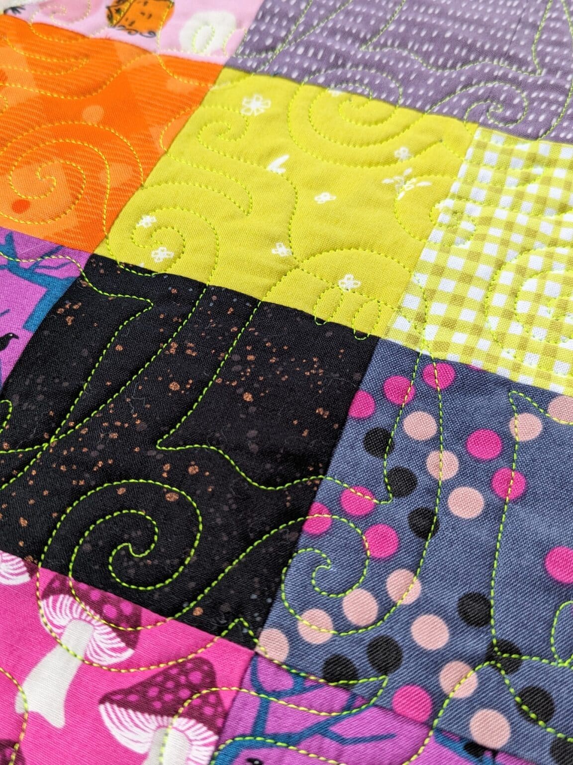 Making a Ghost Party Quilt - Ma Tante Quilting