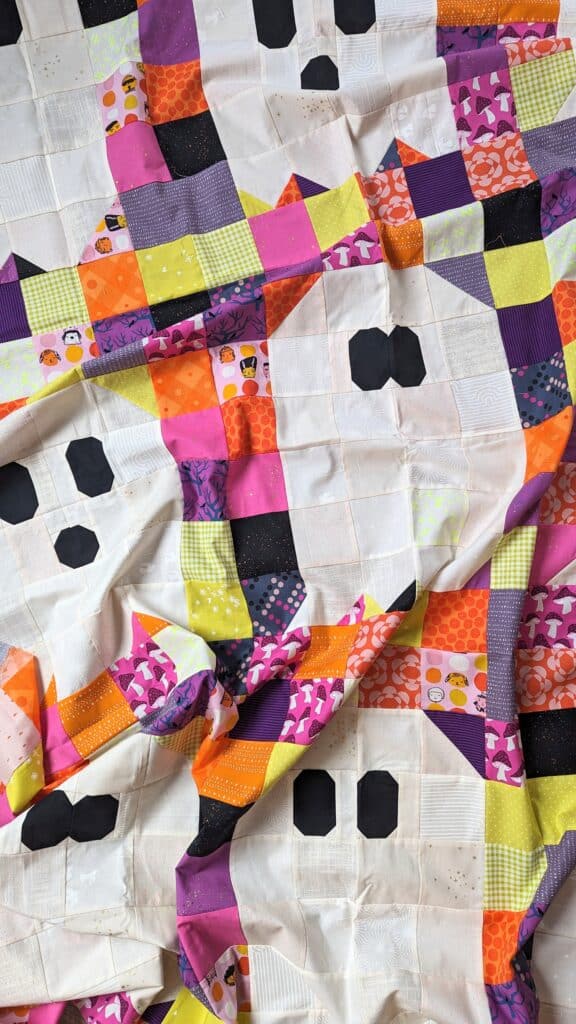 Making a Ghost Party Quilt - Ma Tante Quilting